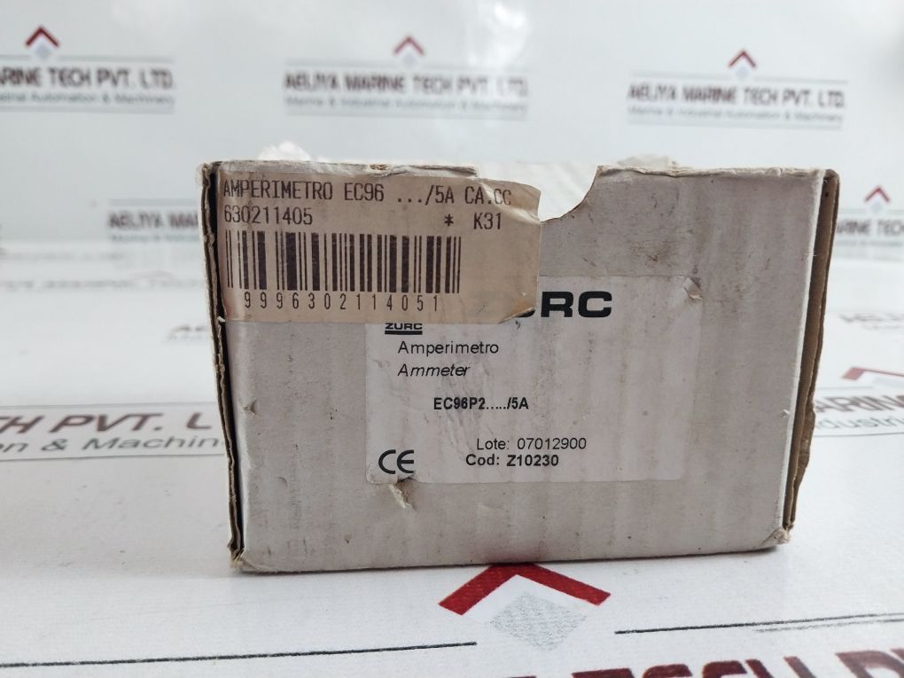 Zurc Z10230 Ammeter 50/5A Ec96P2…../5A