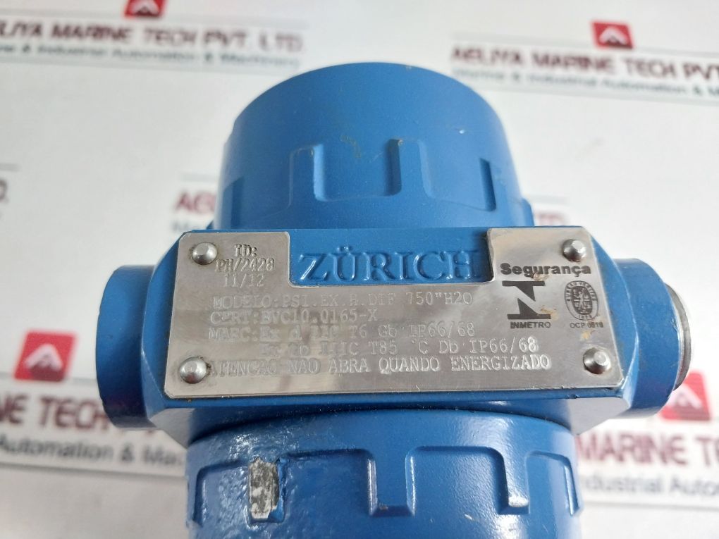Zurich Psi.Ex.H.Dif 750”H2O Pressure Transmitter